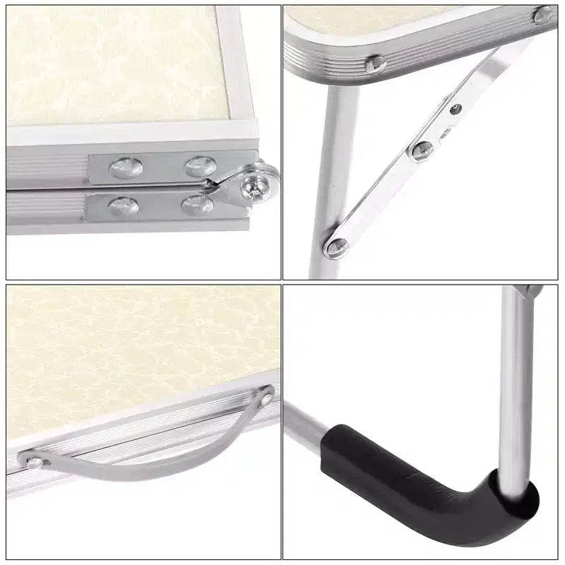 Tables de pique-nique pliables et portables durables pour lit ou canapé