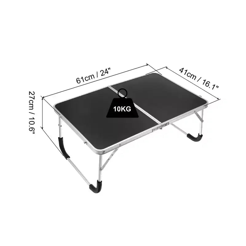 Tables de pique-nique pliables et portables durables pour lit ou canapé