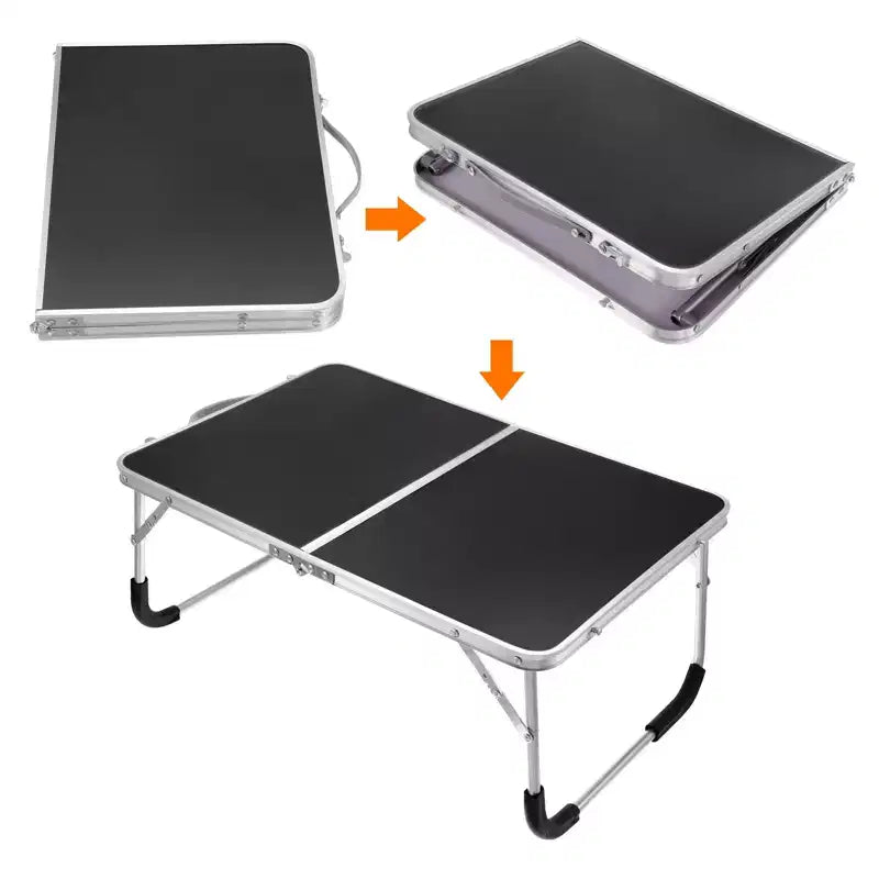 Tables de pique-nique pliables et portables durables pour lit ou canapé