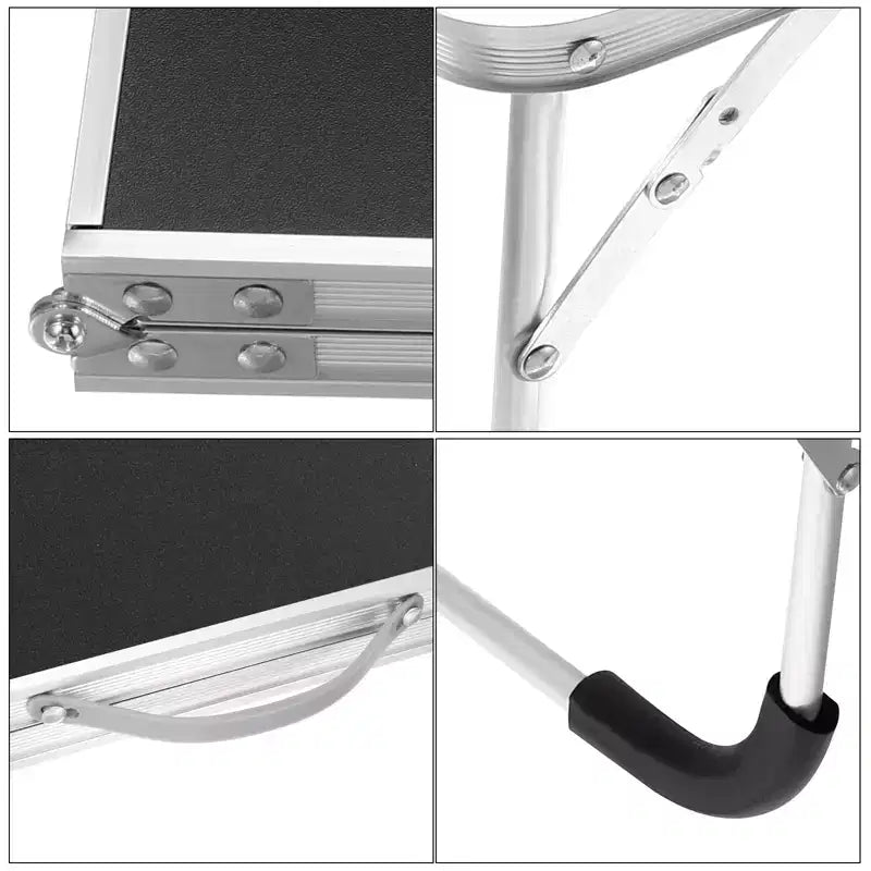 Tables de pique-nique pliables et portables durables pour lit ou canapé