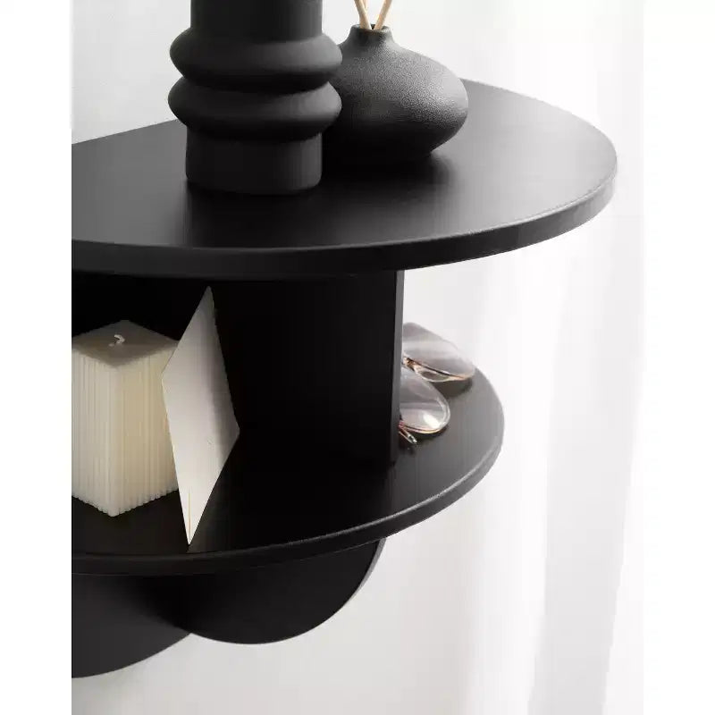Table d'appoint flottante en bois Jalla