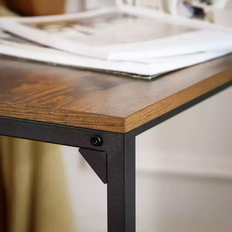 Table d'appoint en C, petite table basse pour canapé ou sofa
