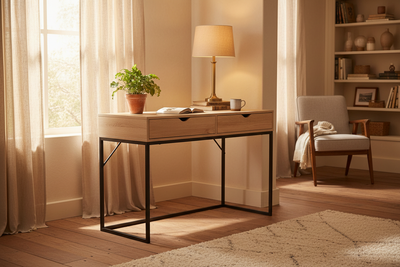 Morgan Writing Desk - Style Vintage Chaleureux